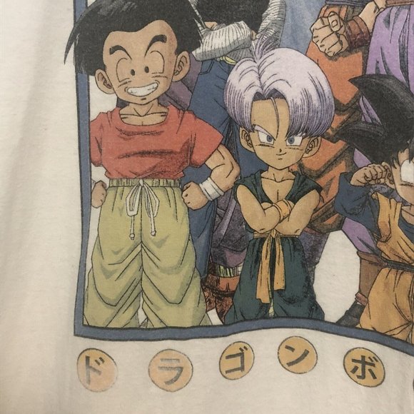 Dragon Ball Z Bird Studio Toei Animation White Graphic Shirt Men Size Medium - Picture 5 of 12
